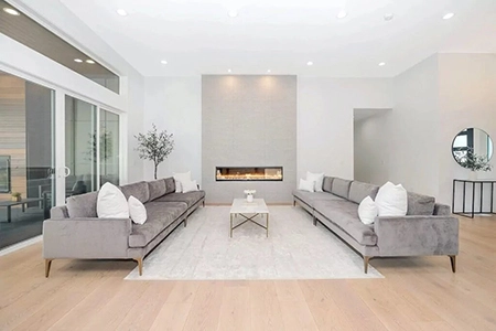 Clean Living Room